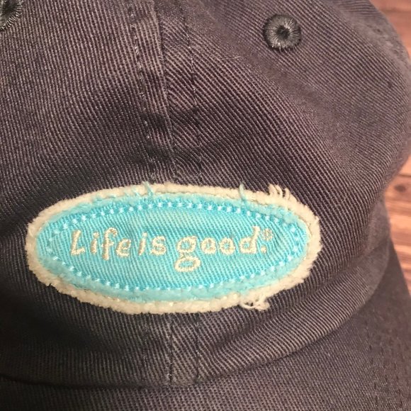 LIFE IS GOOD Baseball Hat - Picture 2 of 7